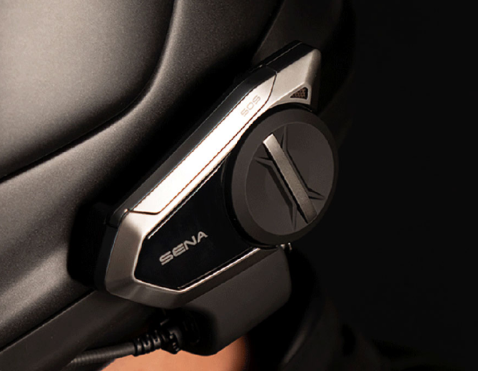 SENA - Système De Communication Sena 5R Lite X 2 Pour Moto Avec Ecran Lcd - Intercom  Moto